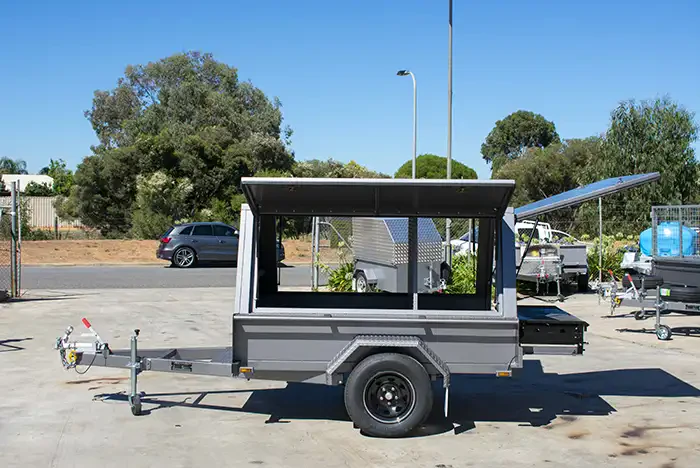 7x5 Tradie Enclosed BBQ Trailer